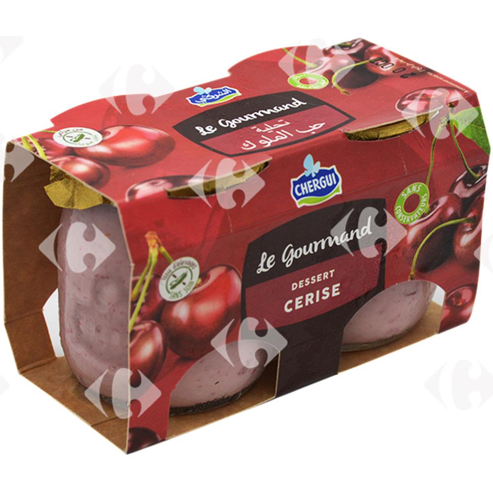 [572658] Dessert Cerise Le Gourmand Chergui 2x125g