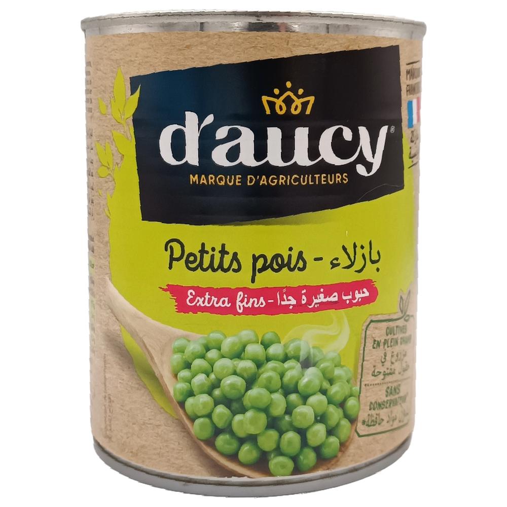 Conserve de Petits Pois Extra Fins D'Aucy 800g