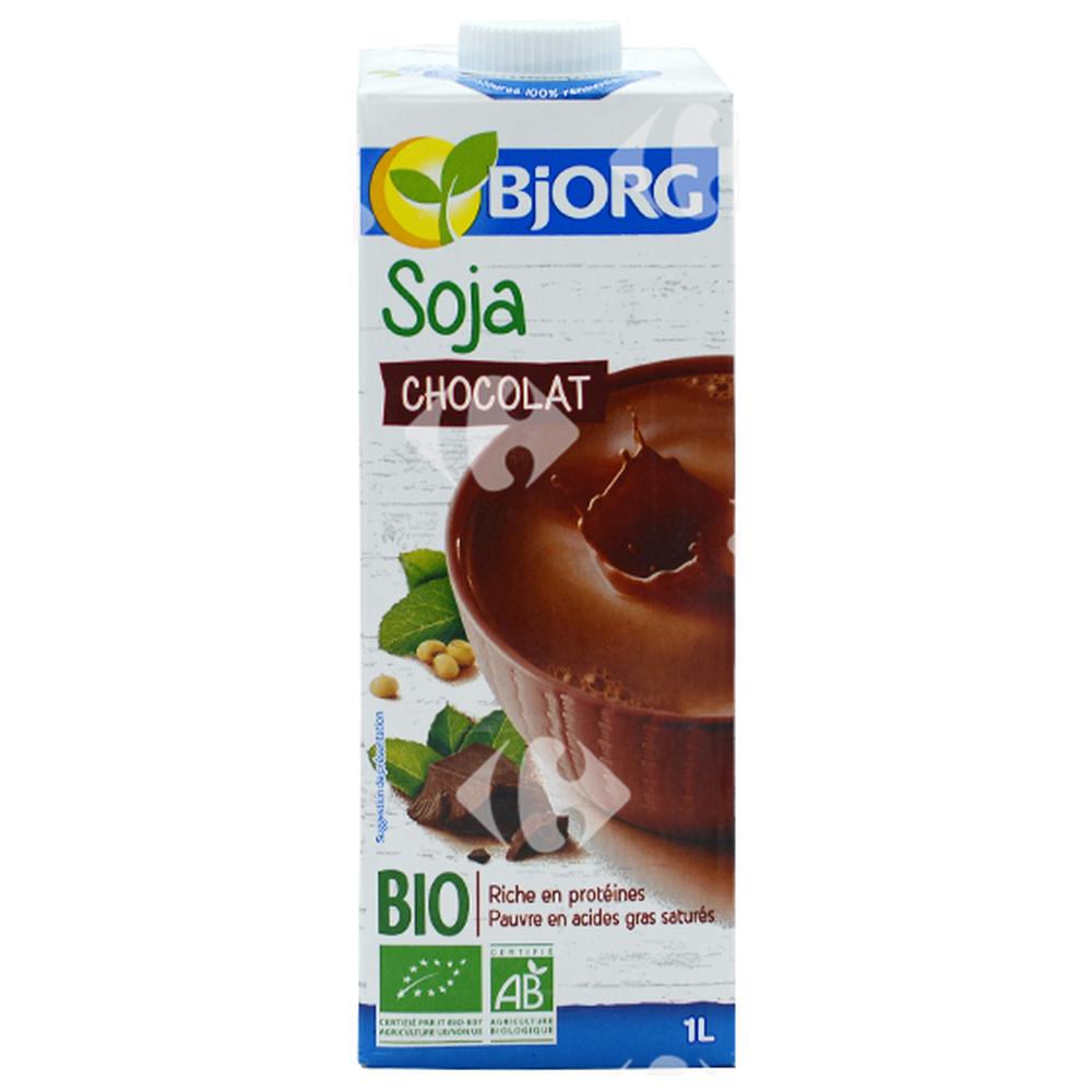 [73683] Boisson Végétale Soja Chocolat Bio Bjorg 1L