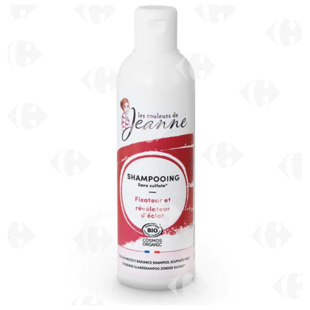 Shampooing Fixateur et Révélateur d’Eclat sans Sulfate Jeanne 230ml