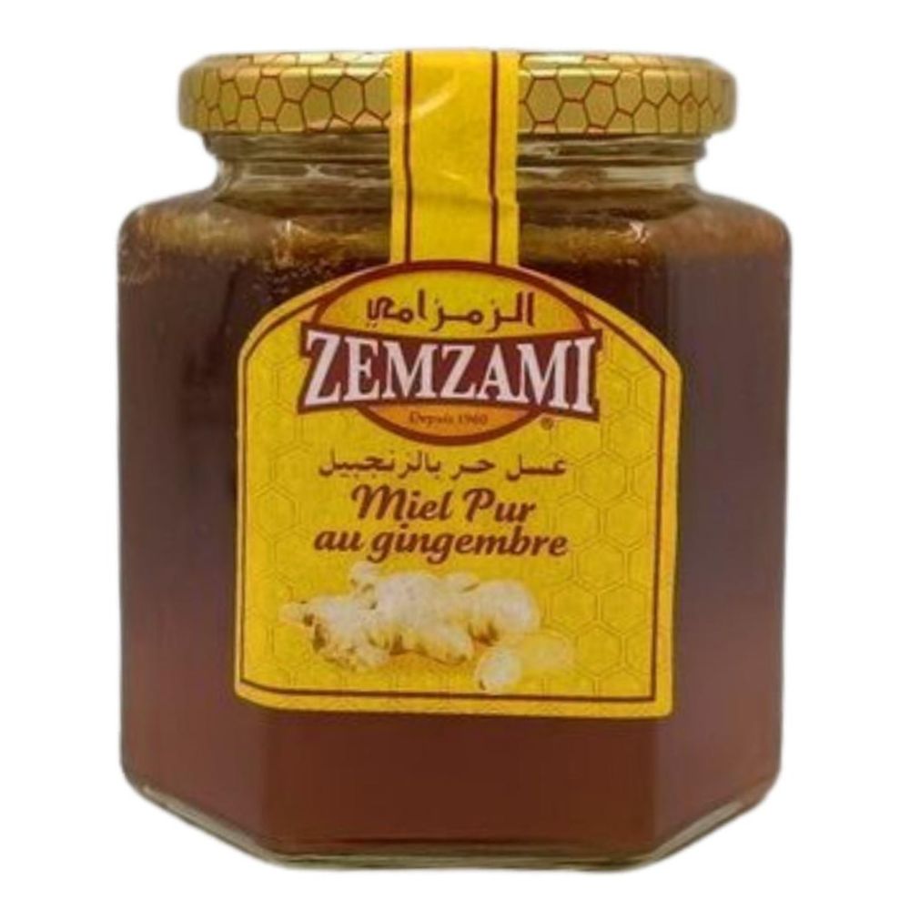 Miel de Gingembre Zemzami 450g