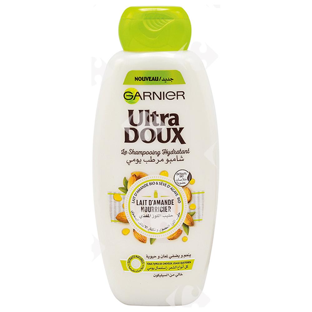 [637193] Shampooing Hydratant Lait d'Amande Ultra Doux Garnier 400ml