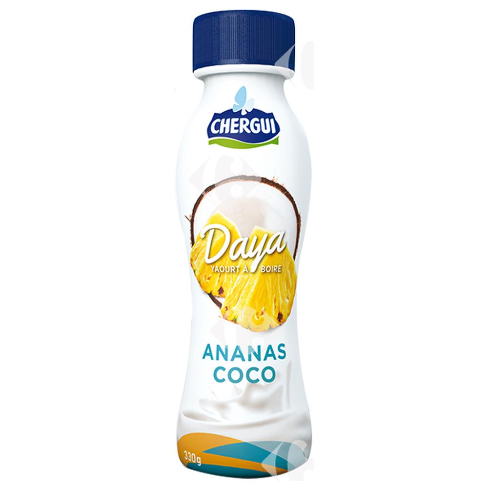 [587715] Yaourt à Boire Ananas Coco Daya Chergui 330ml