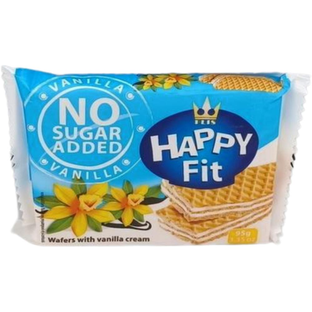 Gaufrettes Vanille Sans Sucre Happy Fit Flis 95g