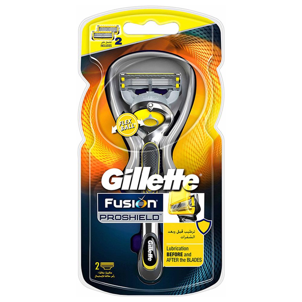 Rasoir système Fusion 5 Proshield Gillette + 1 Recharge