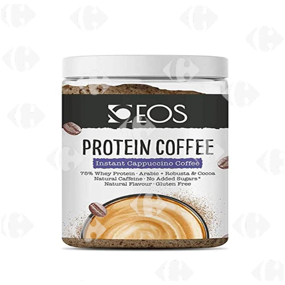 [672805] Café Protéiné Cappuccino 75% de Whey Eos 150g.