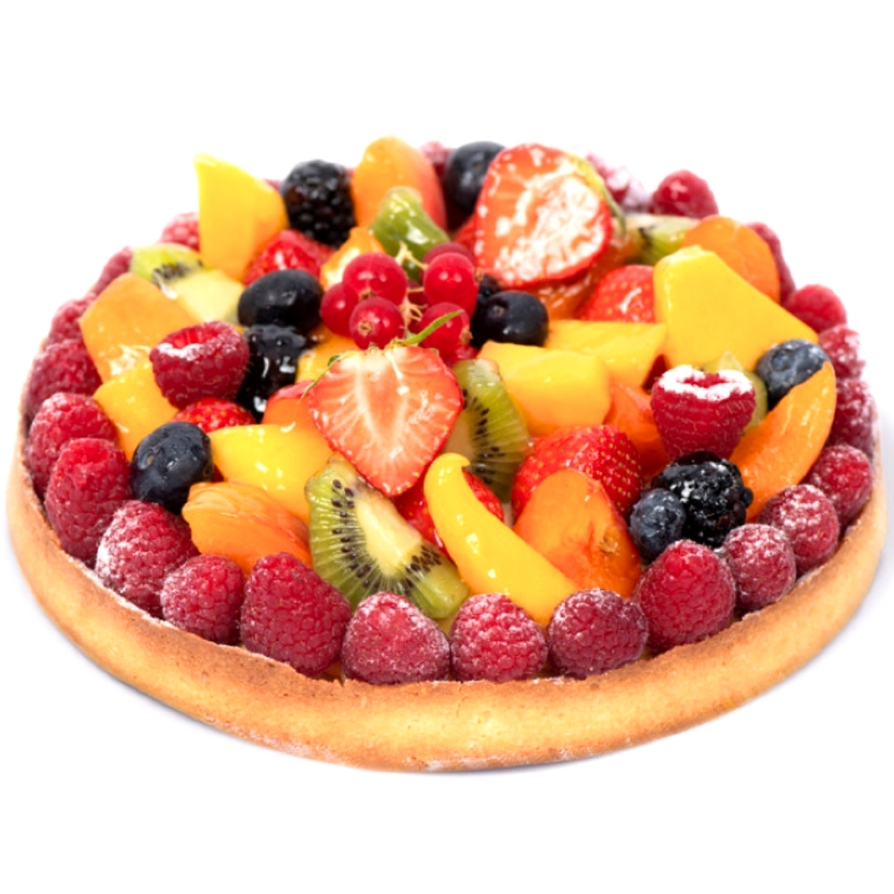 [161230] Tarte aux fruits 10 personnes.