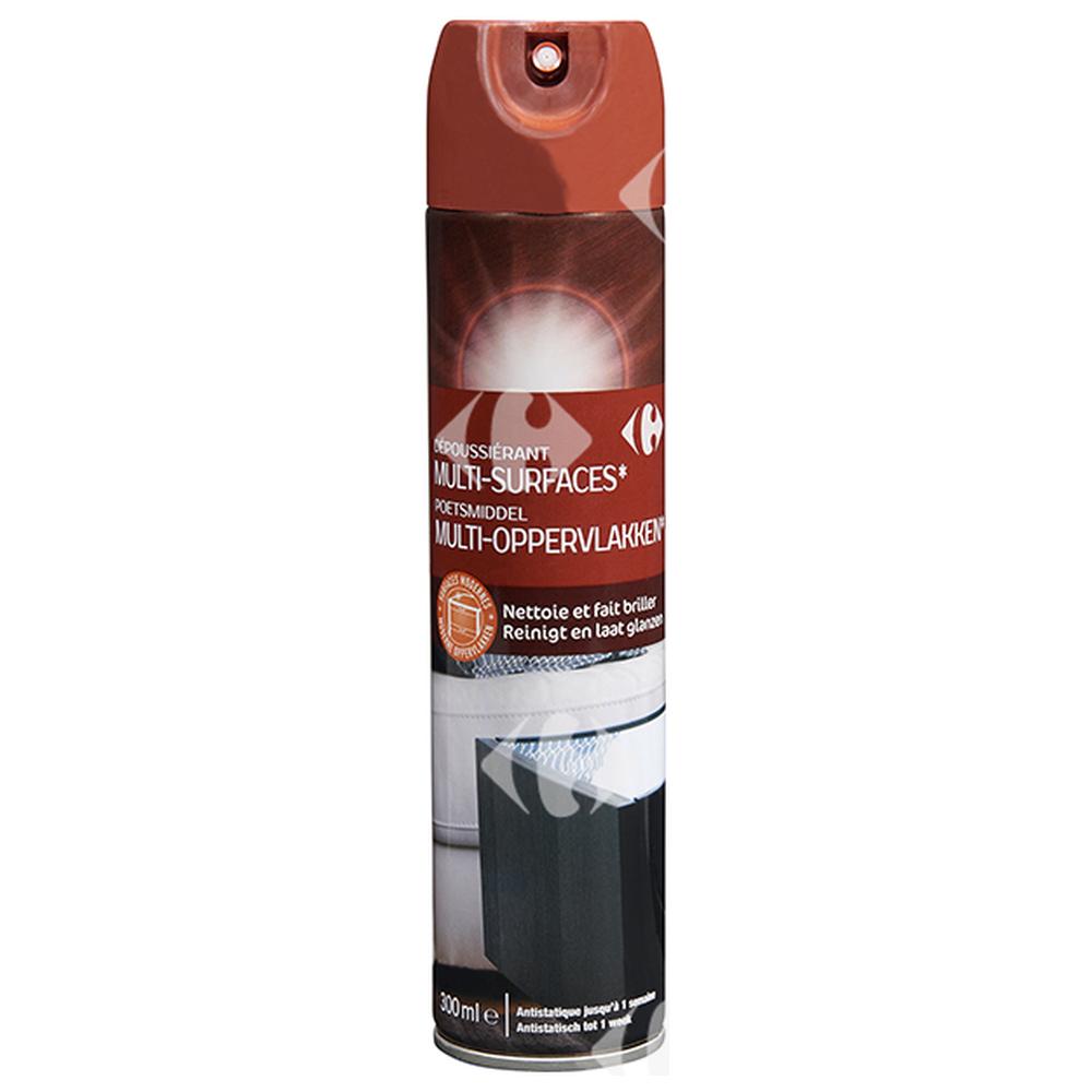 [375463] Dépoussiérant Surfaces Antistatique Carrefour 300ml