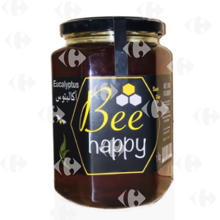[658107] Miel d'Eucalyptus Bee Happy 1kg.