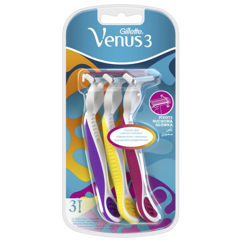 Rasoir Jetable Simply 3 lames Venus 3 unités