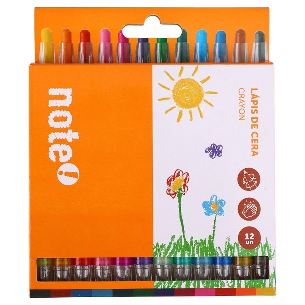 [718521] Crayon de Couleur Twist & Turn 12 unités
