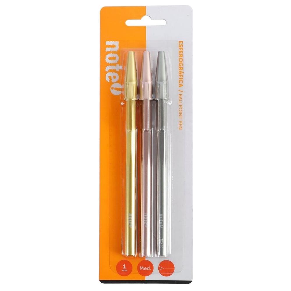 [718270] Stylo à Bille Métallique à Encre Noire