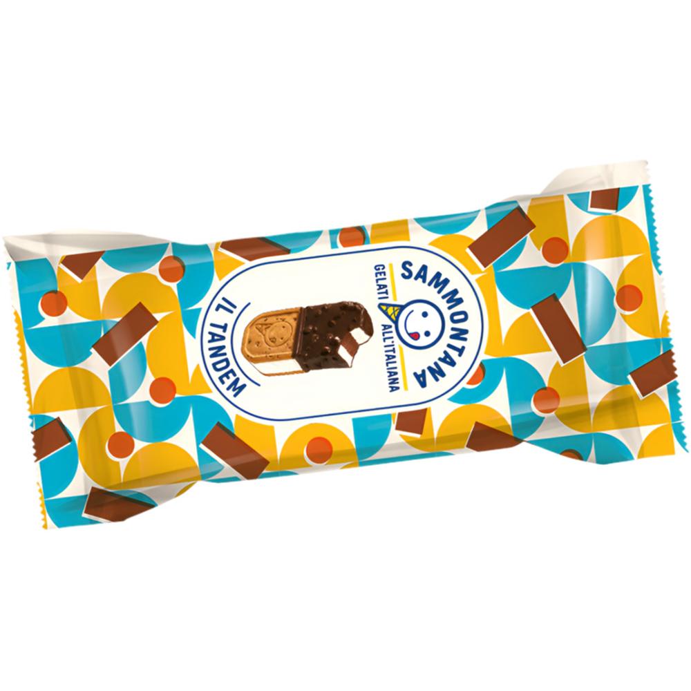 [696405] Glace Sandwich Choco Biscuit Sammontana 90ml.