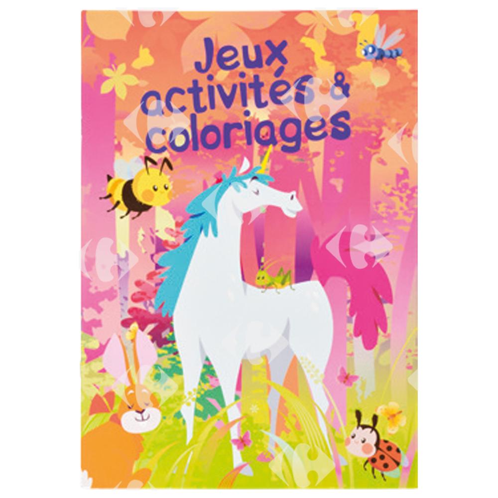 [707587] Jeux d'Activités et Coloriages Cheval