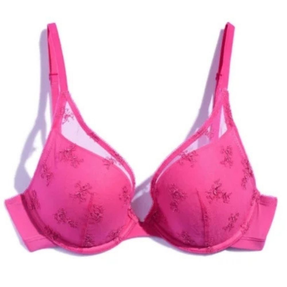[711615] Soutien-Gorge Push-Up Femme Rose