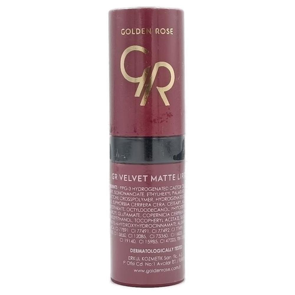 [694631] Rouge à Lèvres Velvet Matte N°27 Golden Rose 1 unité