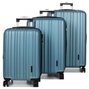 Set de 3 Valises Abs Worldline 623