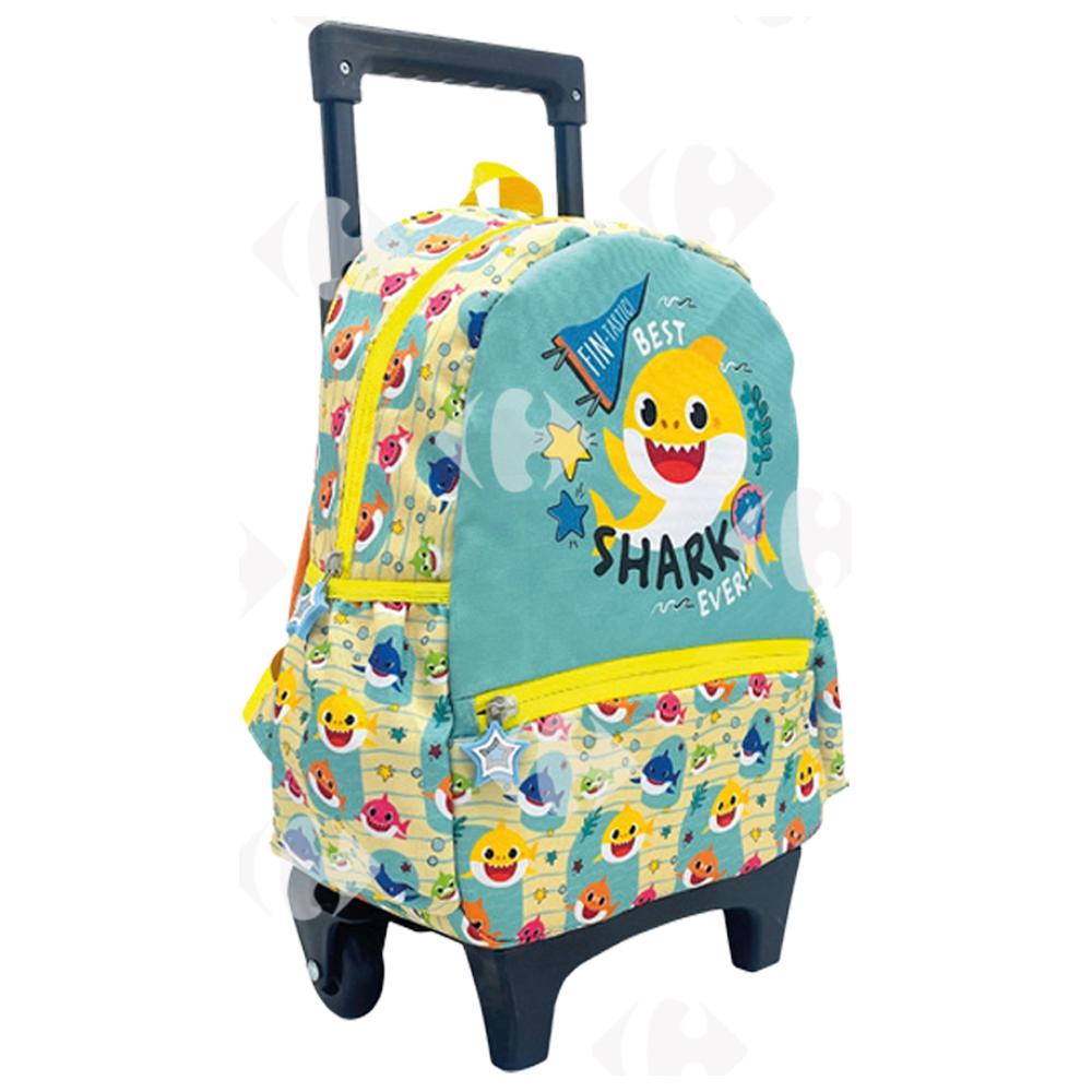 Cartable Trolley 12'' Tissu imperméable 2 poches