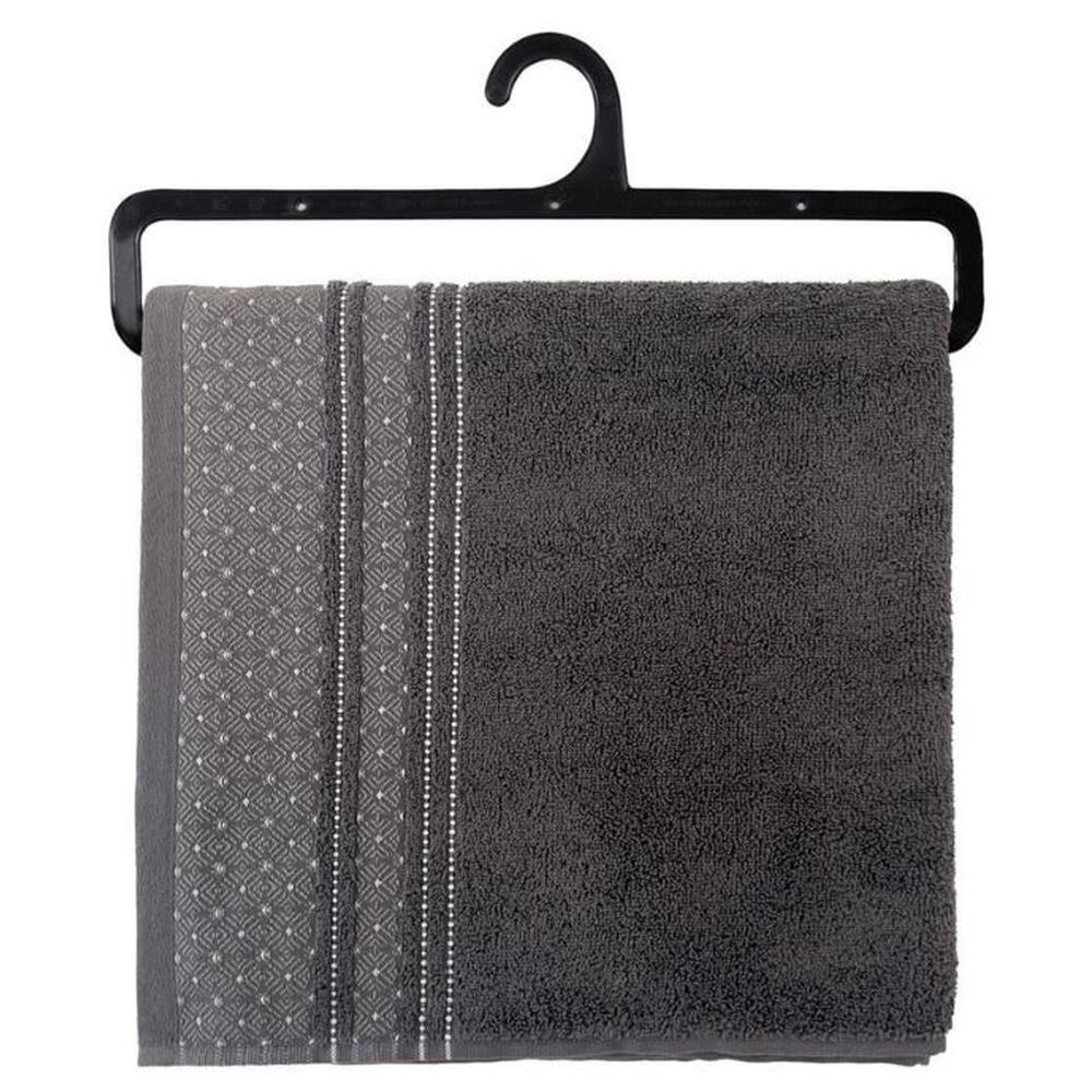 Drap de Douche Gris Foncé Tex Home 70x140 cm