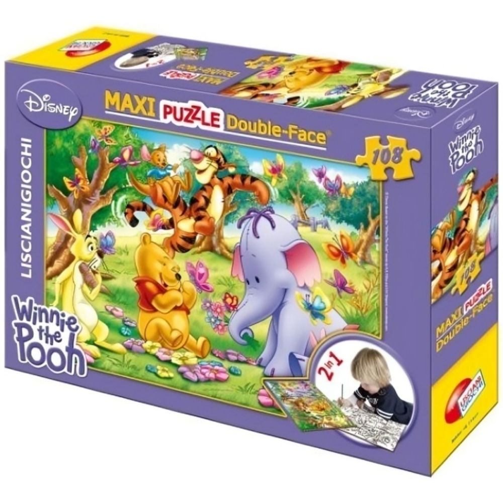 Puzzle Double Face Disney 24 pièces