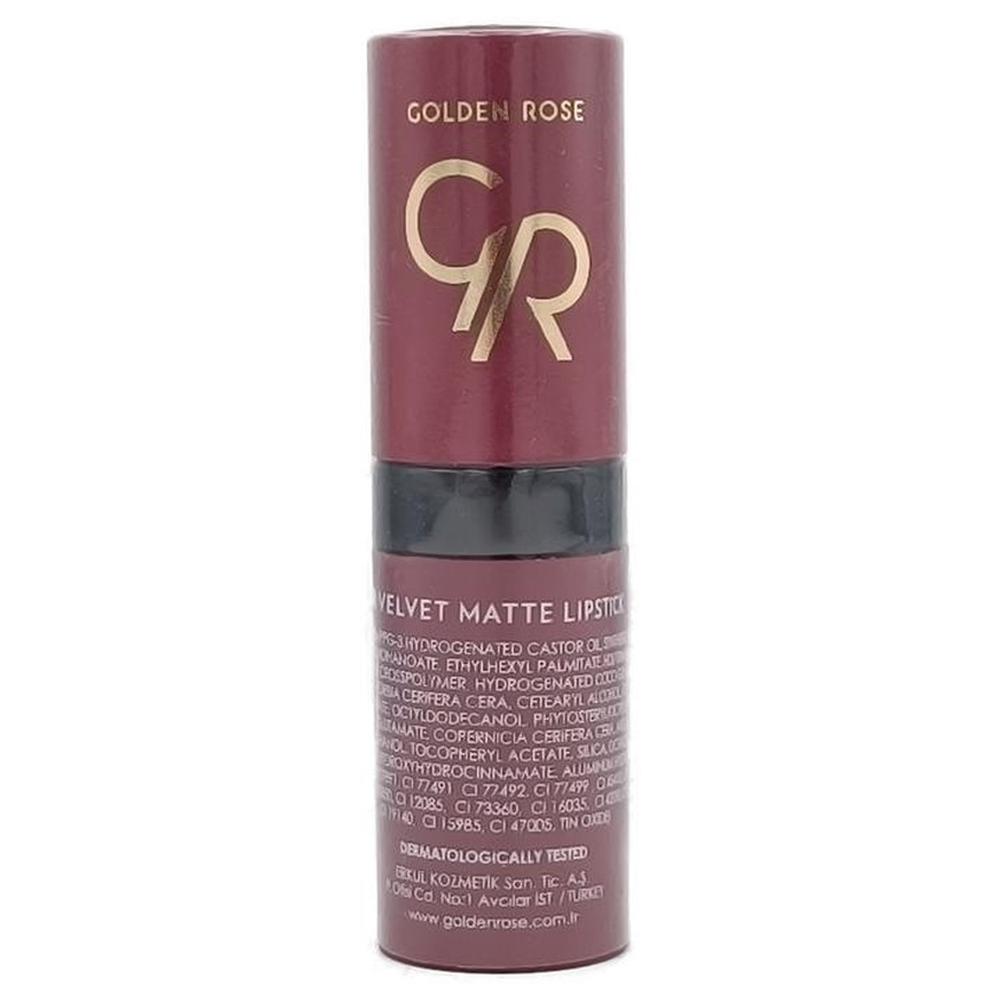 Rouge à lèvres Velvet Matte N°21 Golden Rose 1 unité
