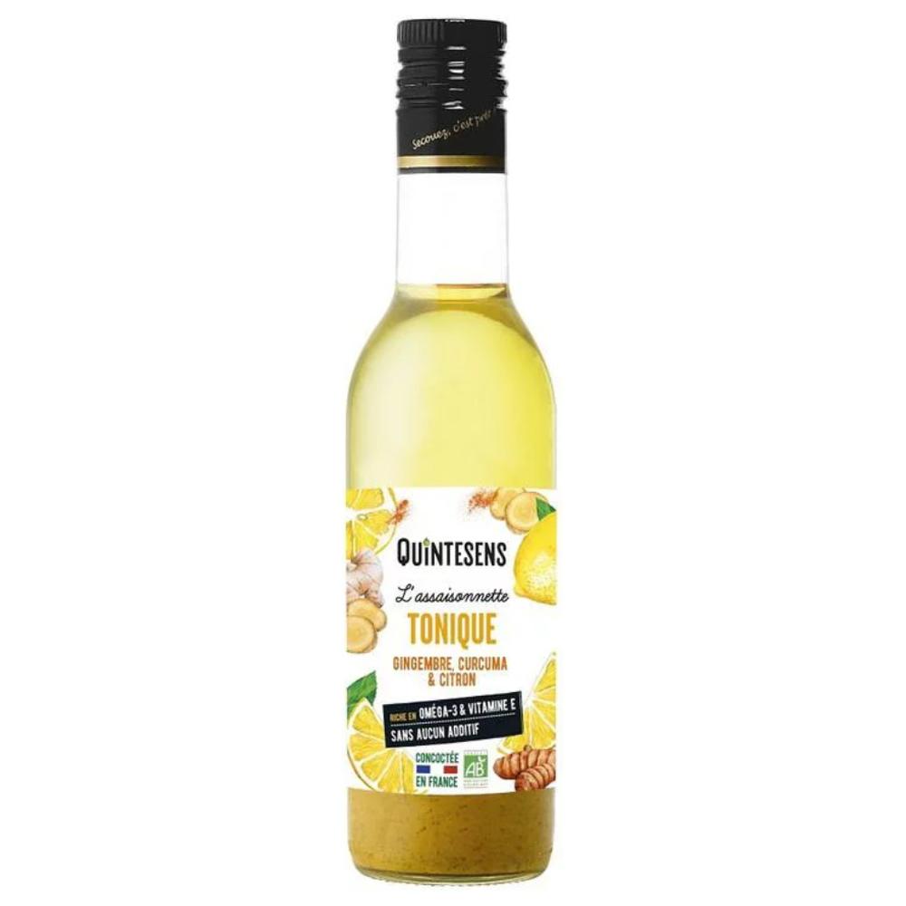 [713999] Vinaigrette Gingembre Citron Bio Quintesens 360ml.