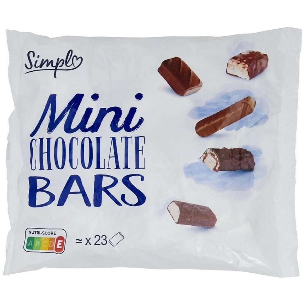 [637822] Mini Barres Chocolatées Simpl 450g