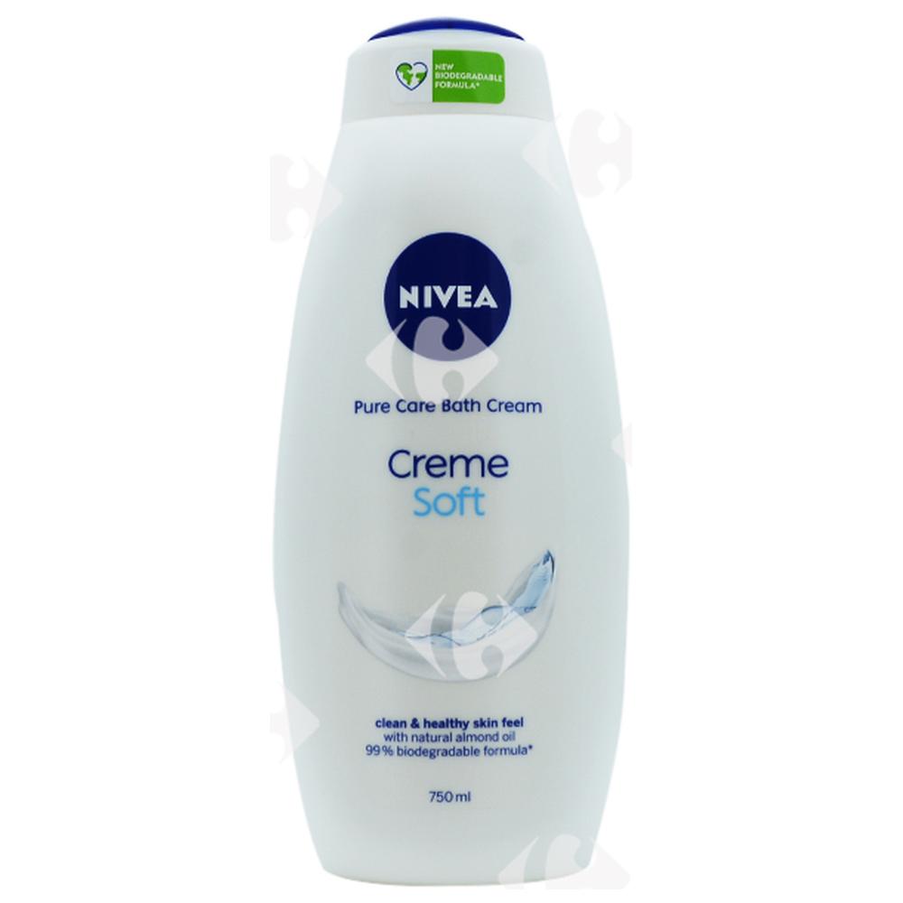 [574011] Gel douche Crème Soft Nivea 750ml.