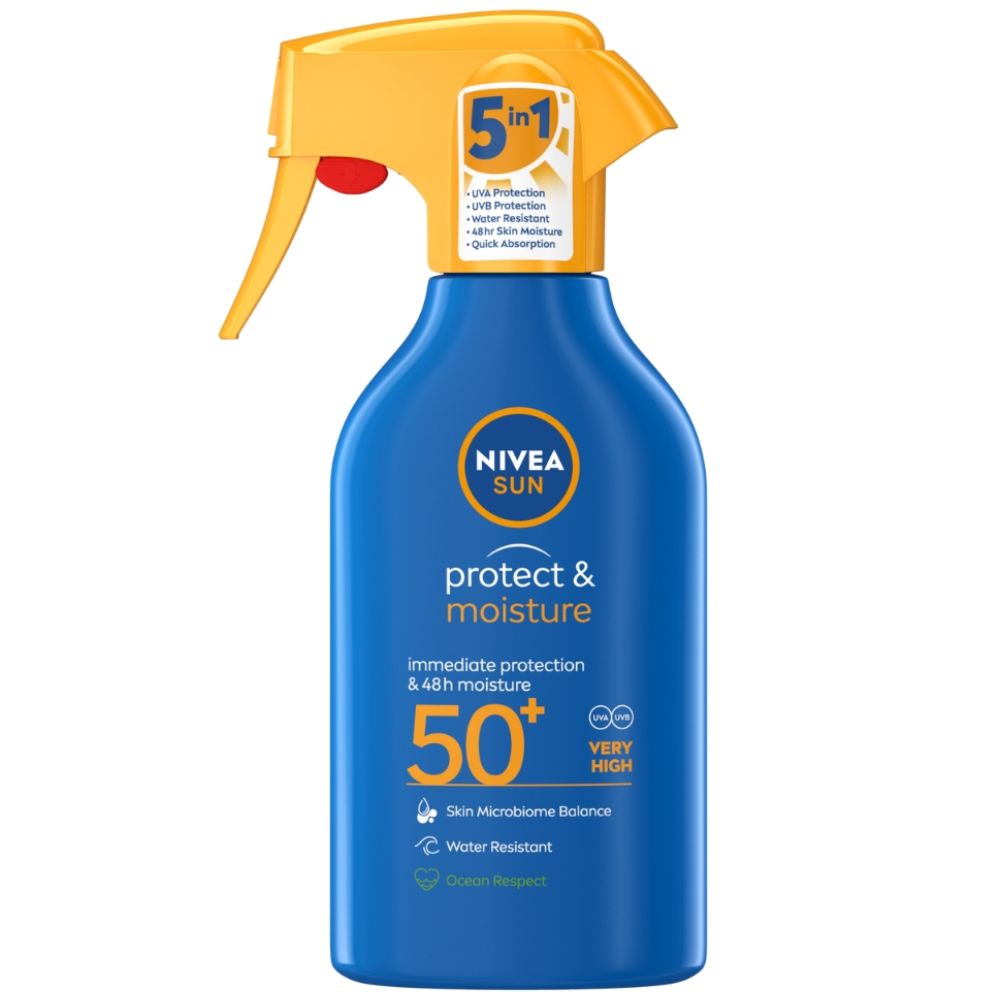[683661] Spray Protect & Hydrate SPF 50+ Trigger Nivea Sun 270ml.