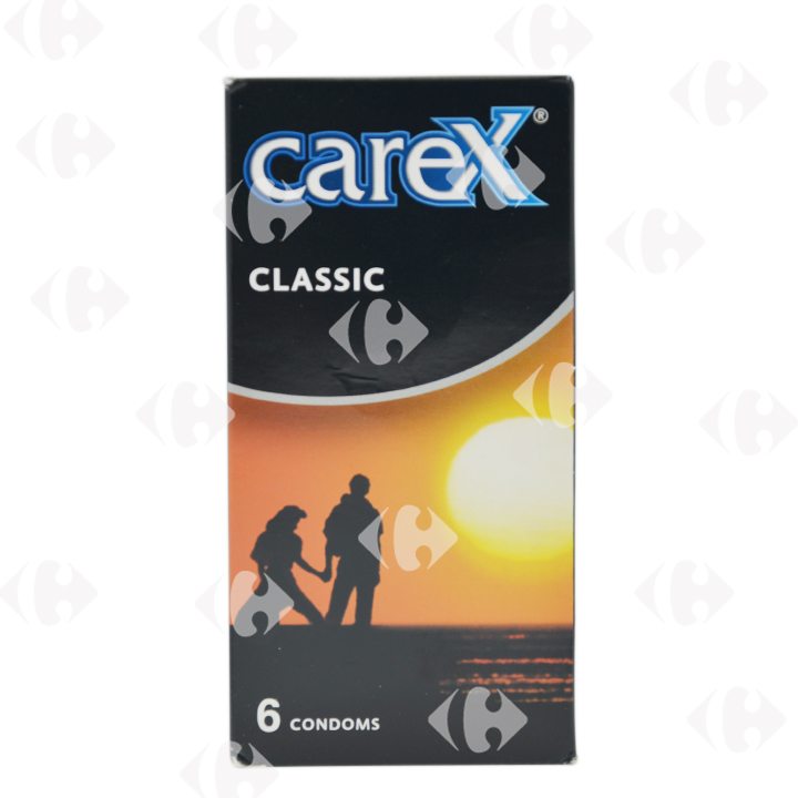[570398] Préservatifs Classic Carex 6 unités.