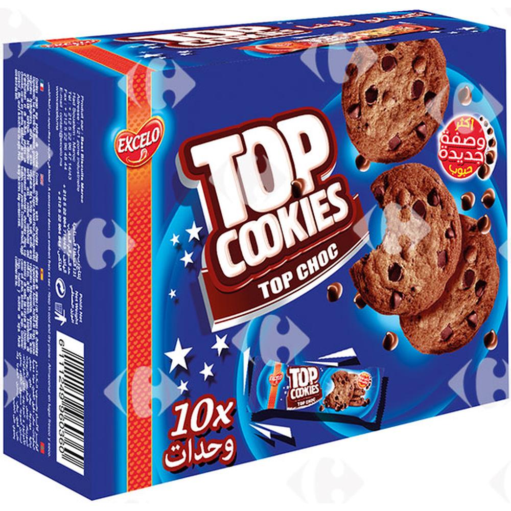 [227459] Pack Biscuit Cacao Top Cookies 10x32g.