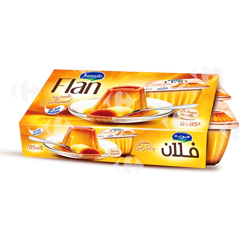 Pack Flan Caramel Jaouda 8x90g.