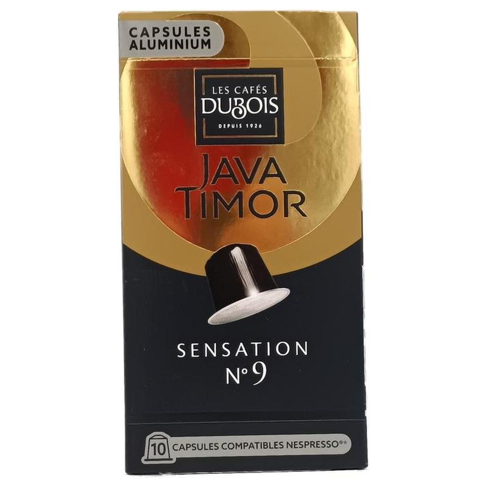 [517596] Café en Capsules Sensation N9 Java Timor 10 Capsules
