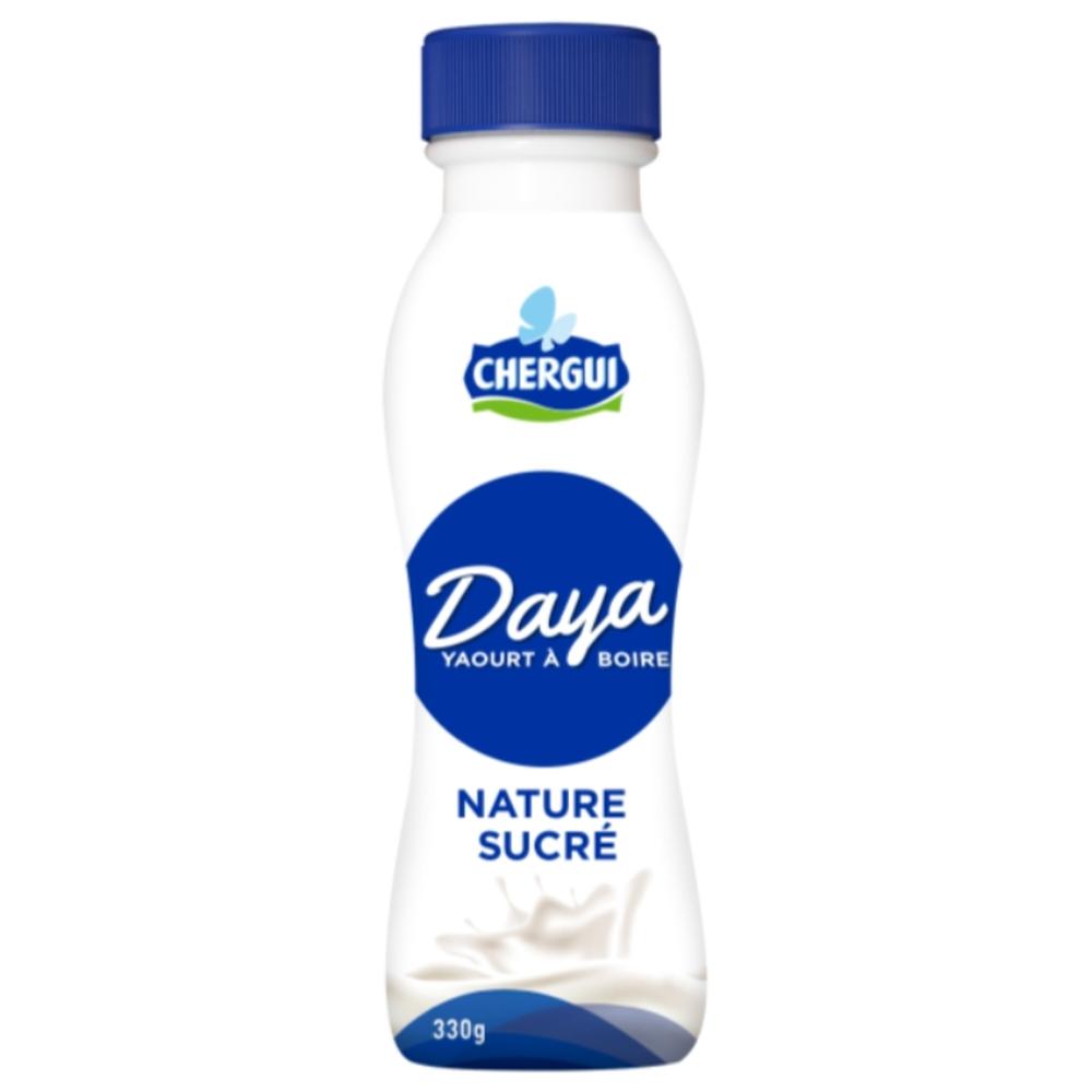 [713101] Yaourt à Boire Nature Sucré Daya Chergui 330g.