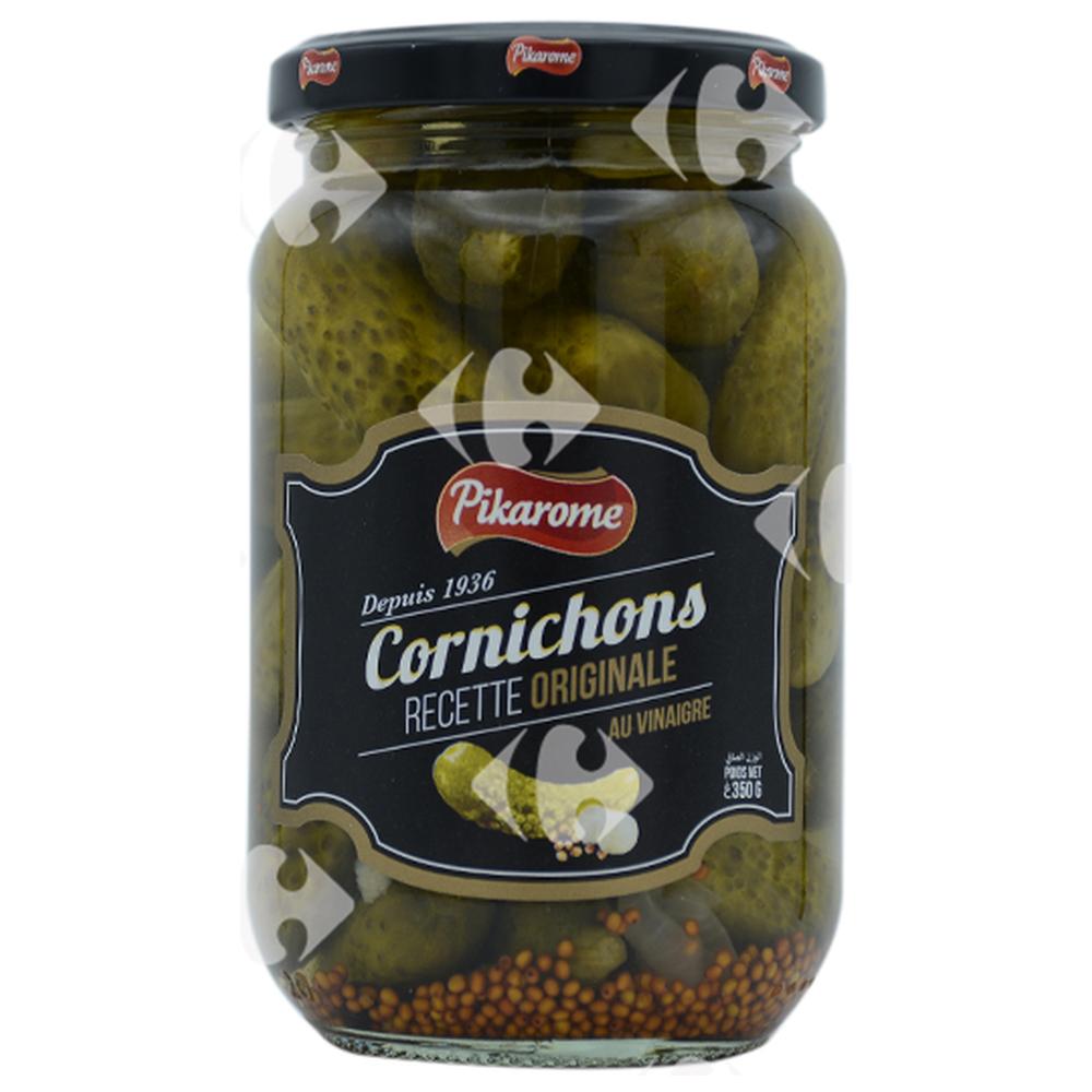 [10529] Bocal de Cornichons au Vinaigre Pikarôme 37cl.