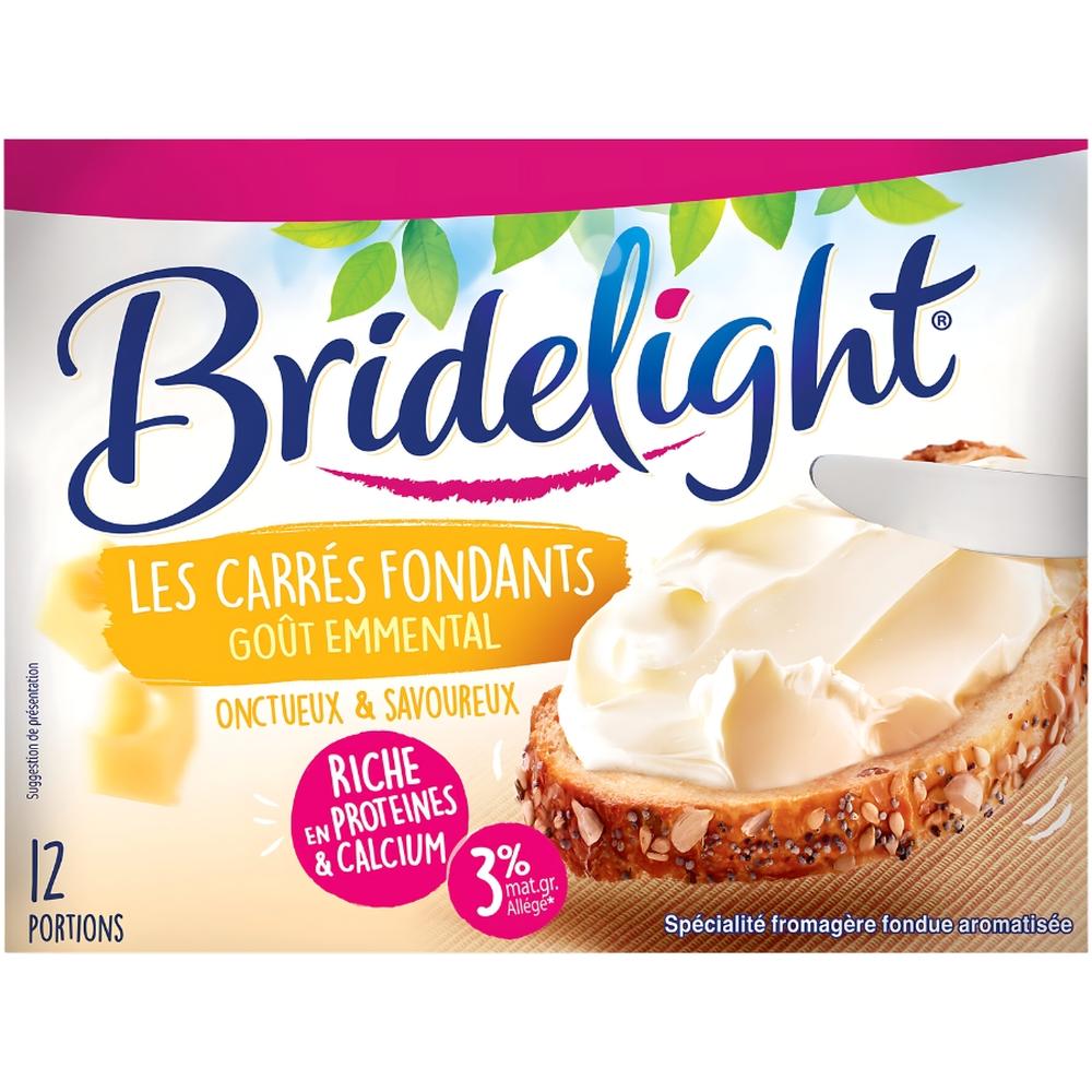 Les Carrés Fondants Goût Emmental Bridelight 200g