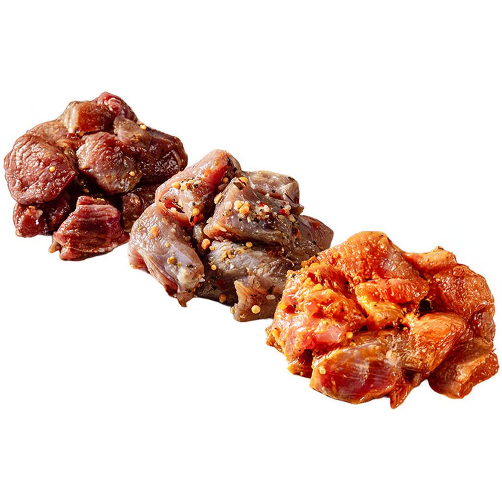 [69487] Brochettes de Cuisse de Dinde Marinées 500g.