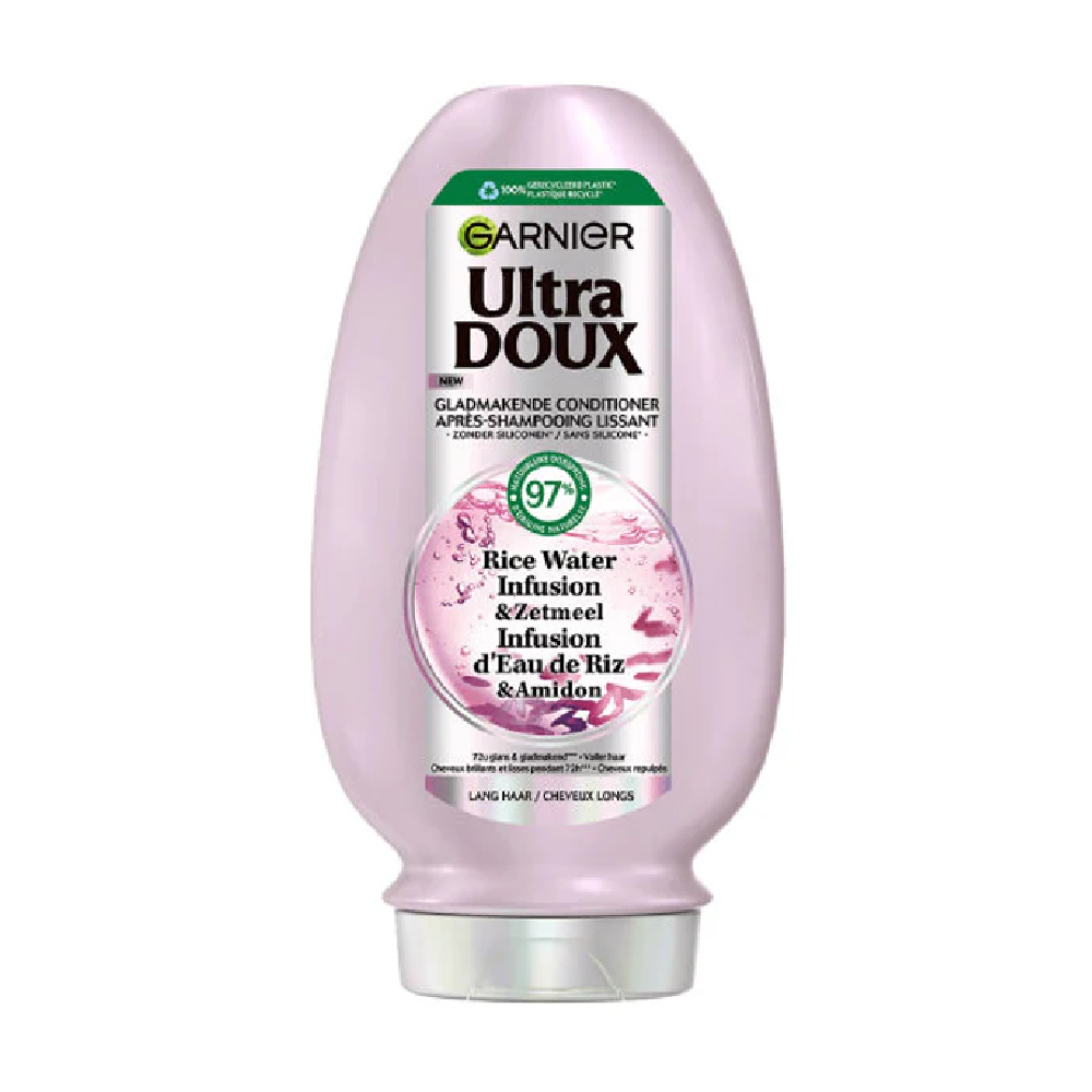 [723579] Shampooing Ultra Doux Rice Water et Amidon Garnier 360ml