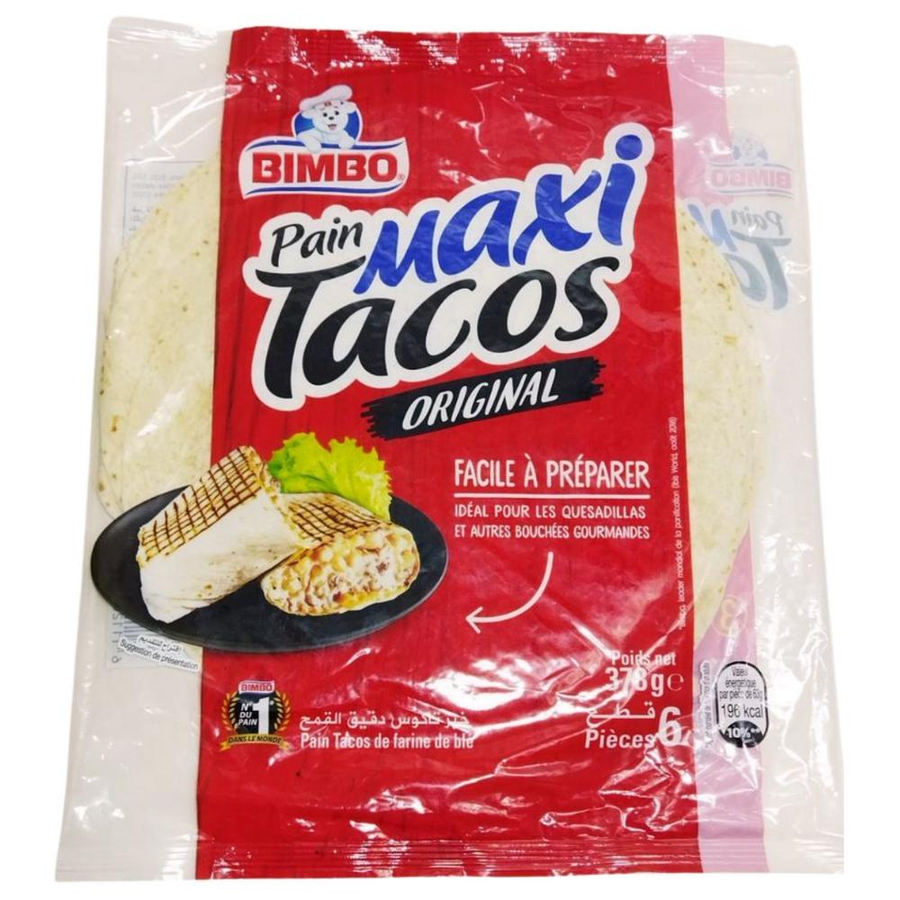 [668430] Tacos Maxi Original Bimbo 378g 6 unités.