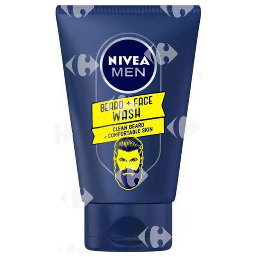 [662668] Gel Nettoyant Visage Barbe Pro Range Nivea Men 100ml.