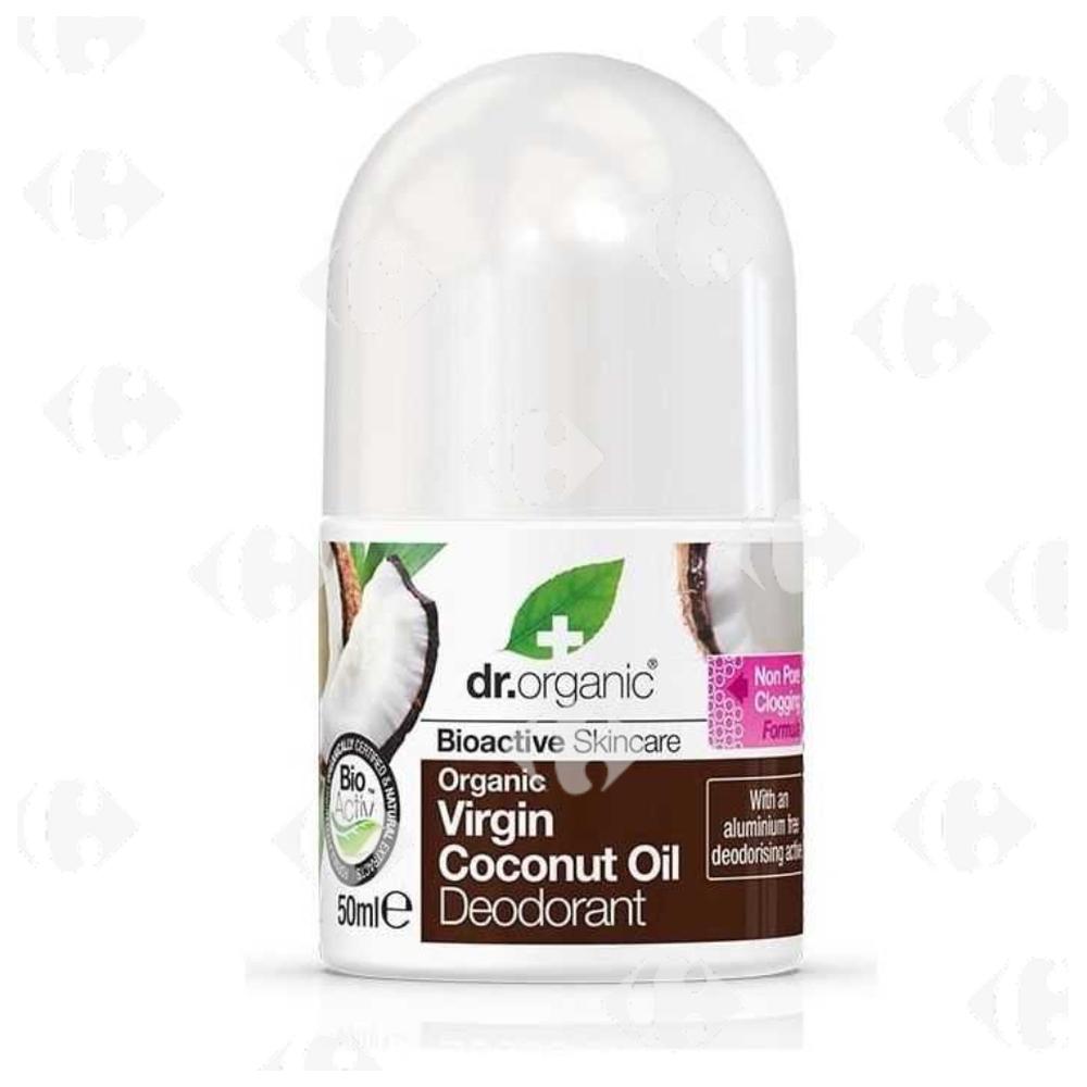 [682814] Déodorant à l'Huile de Coco Vierge Bio Dr.Organic 50ml