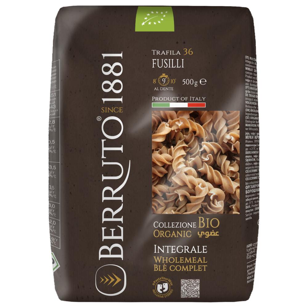 [574512] Pâtes Blé Complet Fusilli N°36 Bio Arrighi 500g