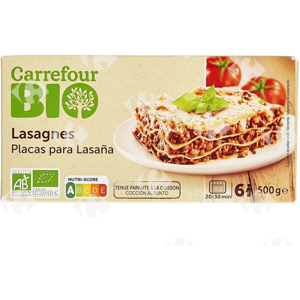 Lasagnes Bio Carrefour Bio 500g