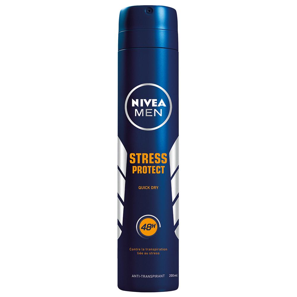 Atomiseur Anti-Transpirant Stress Protect Nivea Men 200ml.