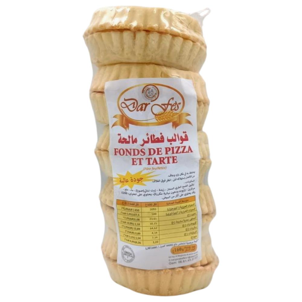 [162455] Fond Pizza Moyen Dar Fes 20 pièces.