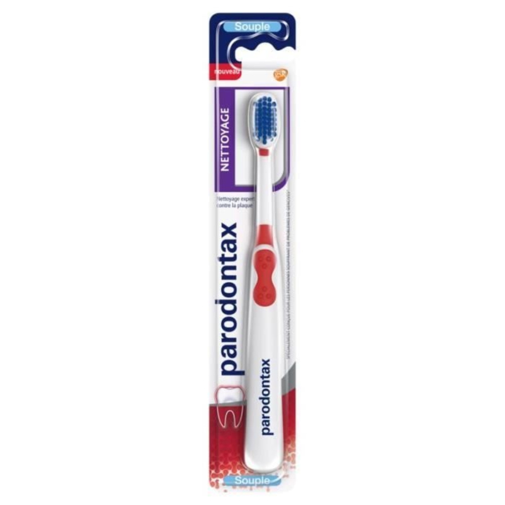 Brosse à Dent Souple Nettoyage Parodontax.