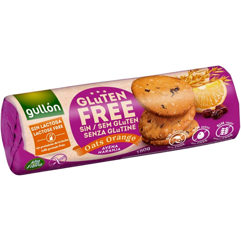 [708948] Biscuit Avoine Orange Sans Gluten Gullon 180g