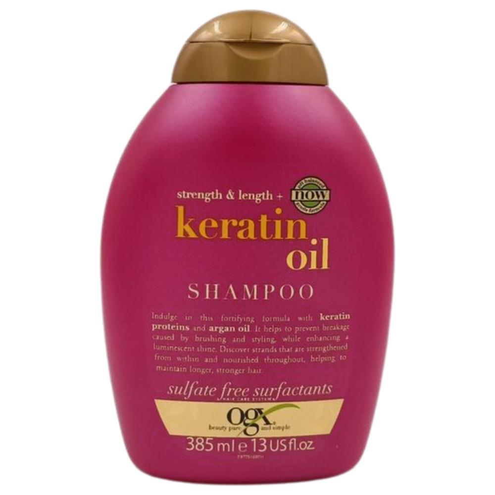 [666809] Après Shampooing Huile Kératine OGX 385ml.