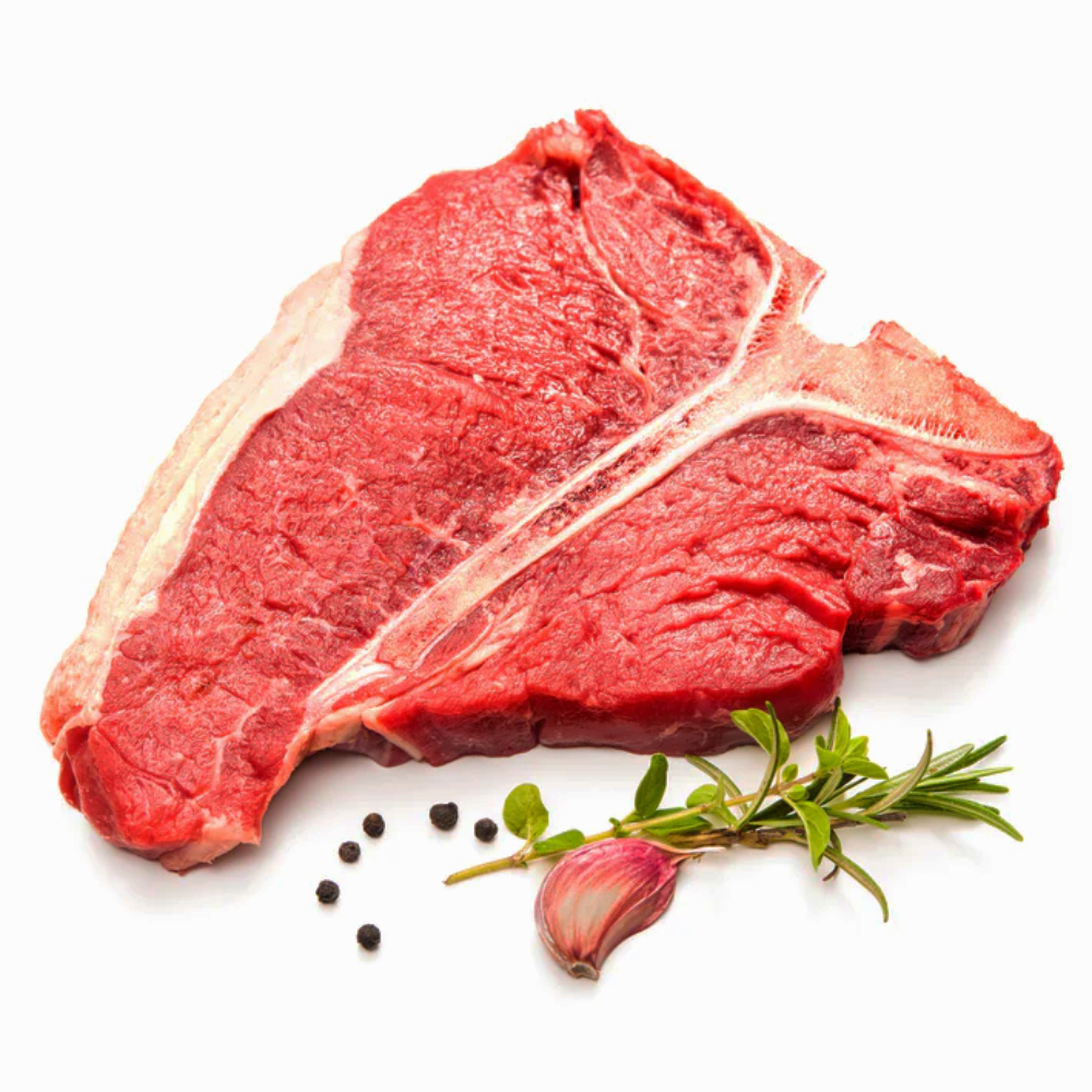 T-Bone Steak de Bœuf en Barquette 500g.