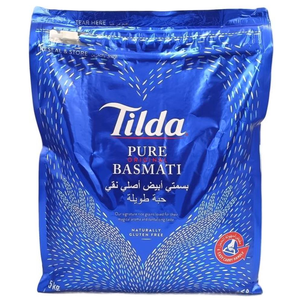 Riz Pure Basmati Tilda 5kg.